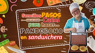 PANDEBONO EN SANDWICHERA POR EL CHEF CARLOS