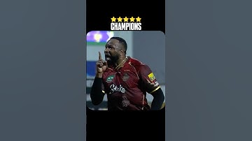 HI𝟱TORY CREATED ⭐⭐⭐⭐⭐#GAWvTKR | #WeAreTKR | #TrinbagoKnightRiders