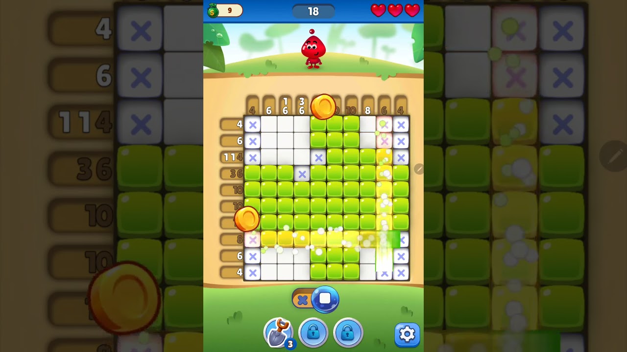Nono Crossing Level 18 #gameplay #nonocrossing #shorts - YouTube