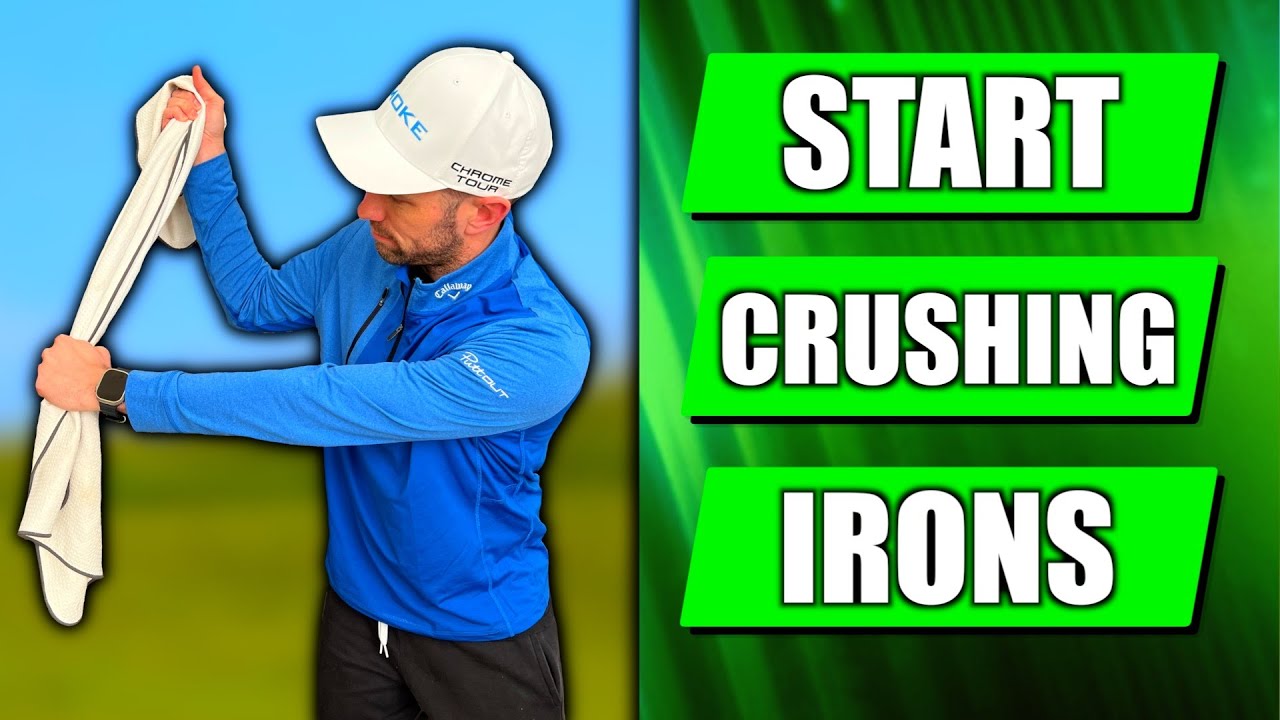 Hitting Behind the Golf Ball with Irons Try This Simple Golf Tip