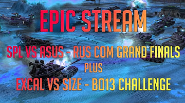 Command & Conquer LIVE - Generals Zero Hour - SPL vs Asus (Rus Grand Finals) & Excal vs Size BO13