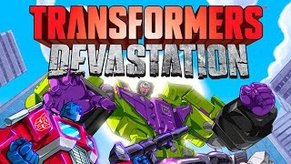 ChristCenteredGamer.com Transformers: Devastation gameplay and glitch