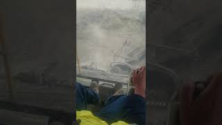 From the Dragline Cab