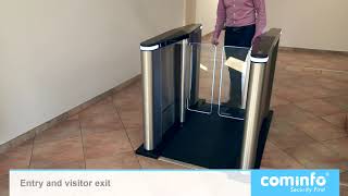 EasyGate Elite- Speed Gate with Integrated Card Collector by Bright Technnoogies Limited