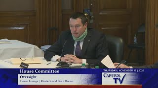 RI Rep. Newberry Questions Dr. Scott During House Oversight Committee Meeting