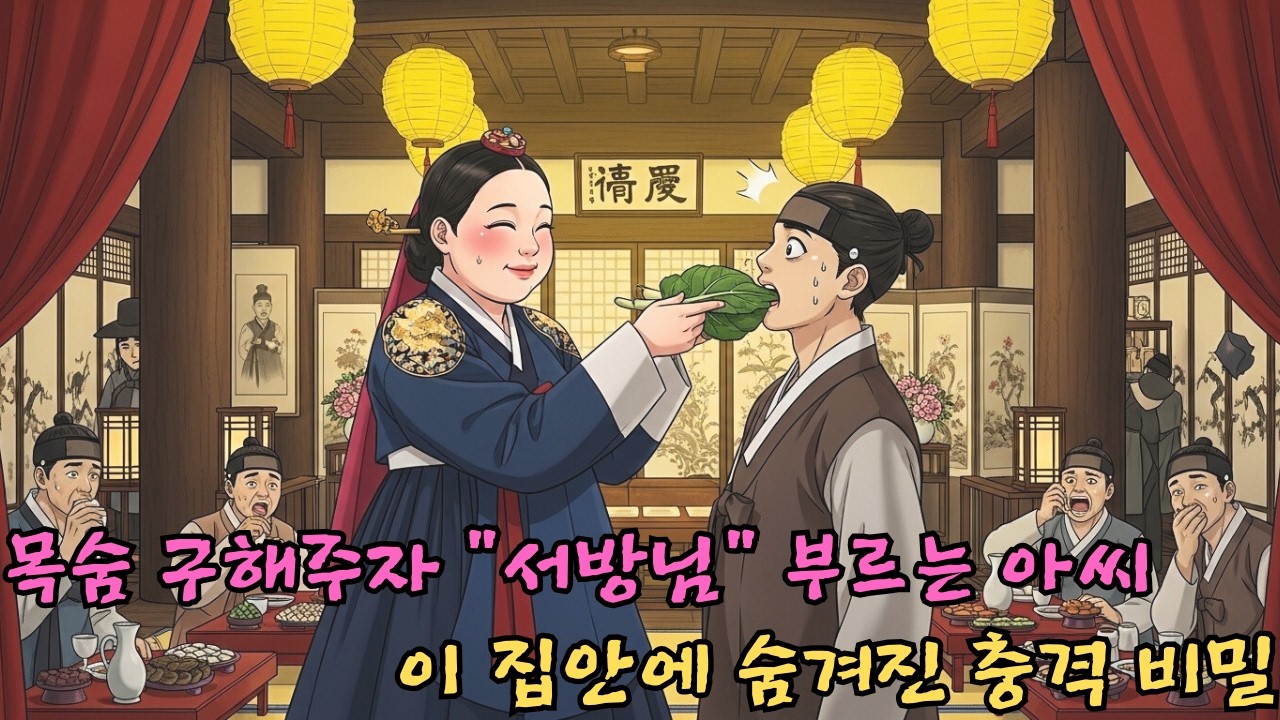 목숨을 구해줬더니 “서방님”이라 부르는 아씨?! 이 집안에 숨겨진 비밀 | 만담·야담·코미디
