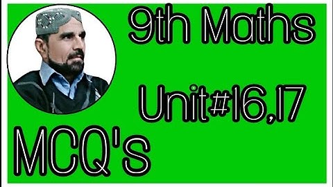 MCQs review exercise 17 class 9 unit 17 🤔 practical geometry  unit 17 maths | sir abbas#abbasmaths