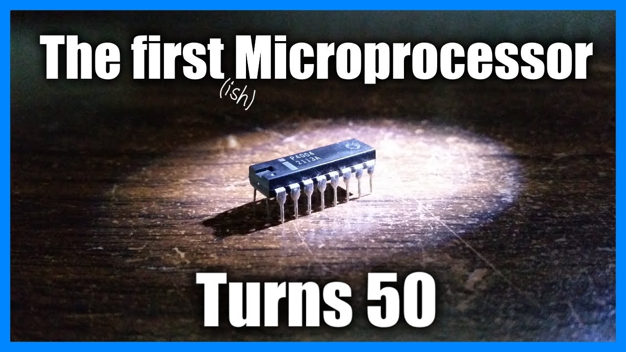 The first Microprocessor turns 50! - The Intel 4004 - YouTube