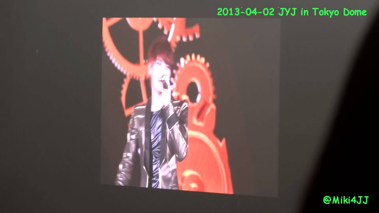 130402 JYJ in Tokyo Dome - Intro Ment