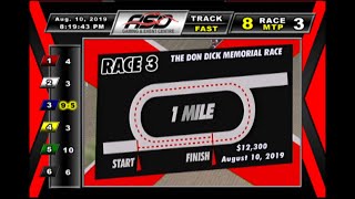 ASD - August 10, 2019 - Race 3
