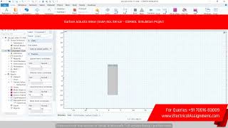 Surface Acoustic Wave (SAW) Gas Sensor | COMSOL Simulation | MEMS Sensor