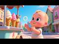 Ding Ding Ice Cream 🍦🔔 Fun Treat Song for Kids | Nursery Rhymes & Sweet Learning 🎶✨