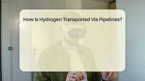 How Is Hydrogen Transported Via Pipelines? - Talking Tech Trends