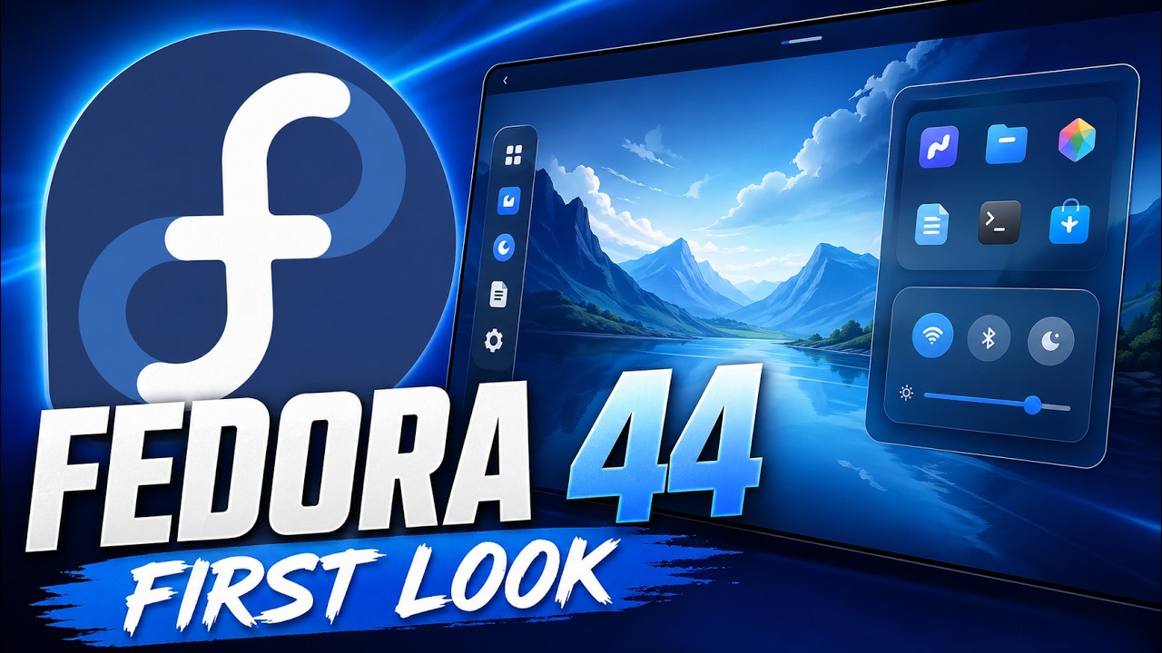 ️Fedora 44 Is Here! GNOME 50 & Big Linux Upgrades - YouTube