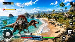Jurassic Clash Primal Dino Sim Gameplay | Dinosaur Survival Adventure | Epic Dino Battle Game
