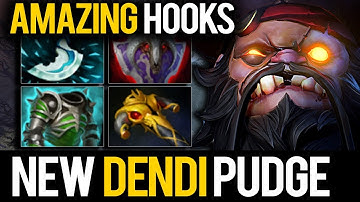 OMG MARVELOUS HOOKS!!! NEW DENDI PUDGE AMAZING HOOKS | Pudge Official