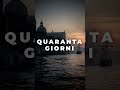 Quarantine Doesn’t Mean Isolation… It Means 40 Days