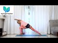 Extended side angle pose or utthita parsvokonasana by myyogateacher