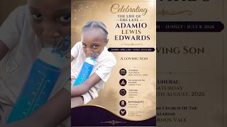 Service of Thanksgiving and Remembrance for the late ADAMIO LEWIS EDWARDS