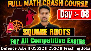 Complete Math Crash Course || Square Root || Day 8 || Arithmetic + Advance |#maths #pokharajsir