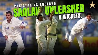 Pakistan’s Spin Wizard Saqlain Strikes! 🌀 | 1st Test | Pakistan vs England | Test Series 2000 | MA2T