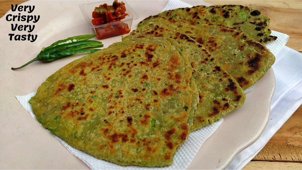 Matar Roti | खस्ता और टेस्टी स्पेशल मटर रोटी - YouTube