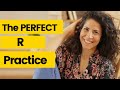 R in English - make it easy with this 10-min daily practice