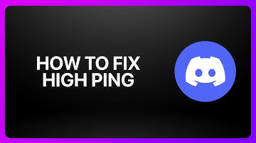 How To Fix High Ping In Discord 2025! Tutorial