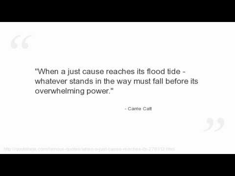 Carrie Catt Quotes