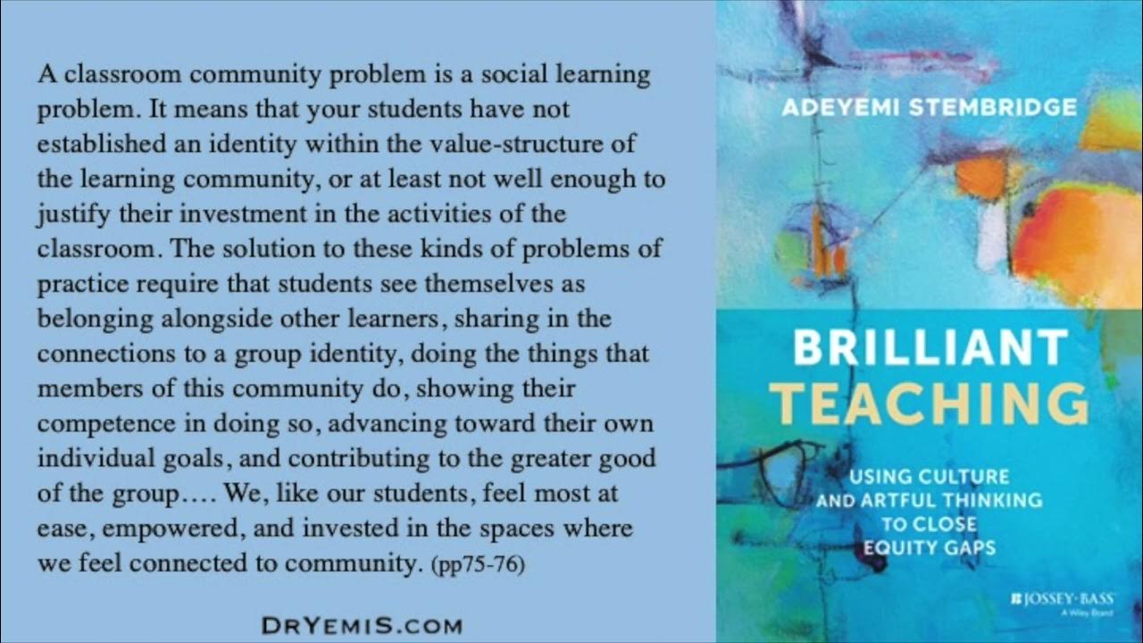 a-classroom-community-problem-is-a-social-learning-problem-youtube