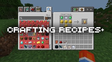 Crafting Recipes+ | Minecraft Bedrock Add-On (Trailer)