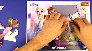 PUZZLE Games Disney - Frozen - Learning Toys Trefl Puzzles @deltv01