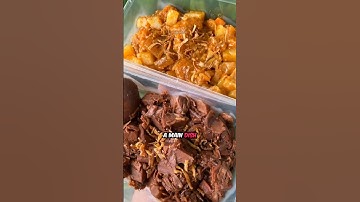 This Sweet Indonesian Dish Will Confuse Your Taste Buds! #IndonesianFood #Gudeg #Yogyakarta #shorts