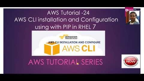 AWS CLI installation and Configuration using with PIP in RHEL 7