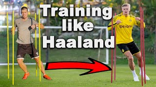 Training Like A Professional Footballer For An Entire Day | Erling Haaland Day In The Life