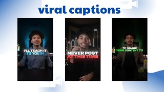 How to Create Devin Jatho Viral Captions | After Effects