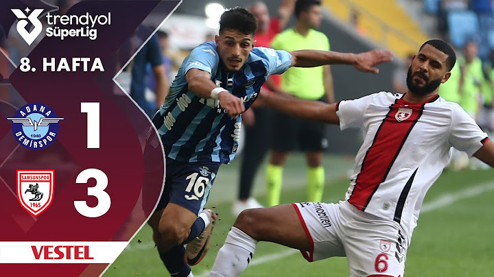 Vestel | Adana Demirspor (1-3) Samsunspor - Highlights/Özet | Trendyol Süper Lig - 2024/25