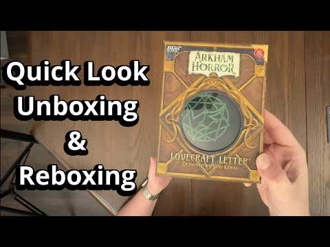 lovecraft letter card sleeves Arkham Horror Lovecraft Letter – Horror Card and Deduction Board Game main image 1