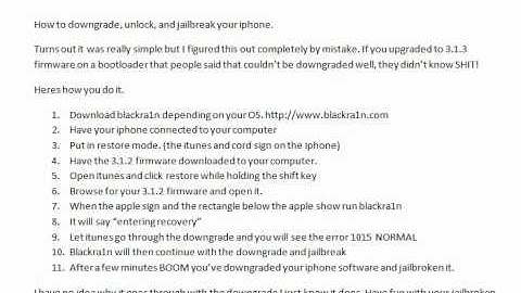How to downgrade from 3.1.3 to 3.1.2 on 05.12.01