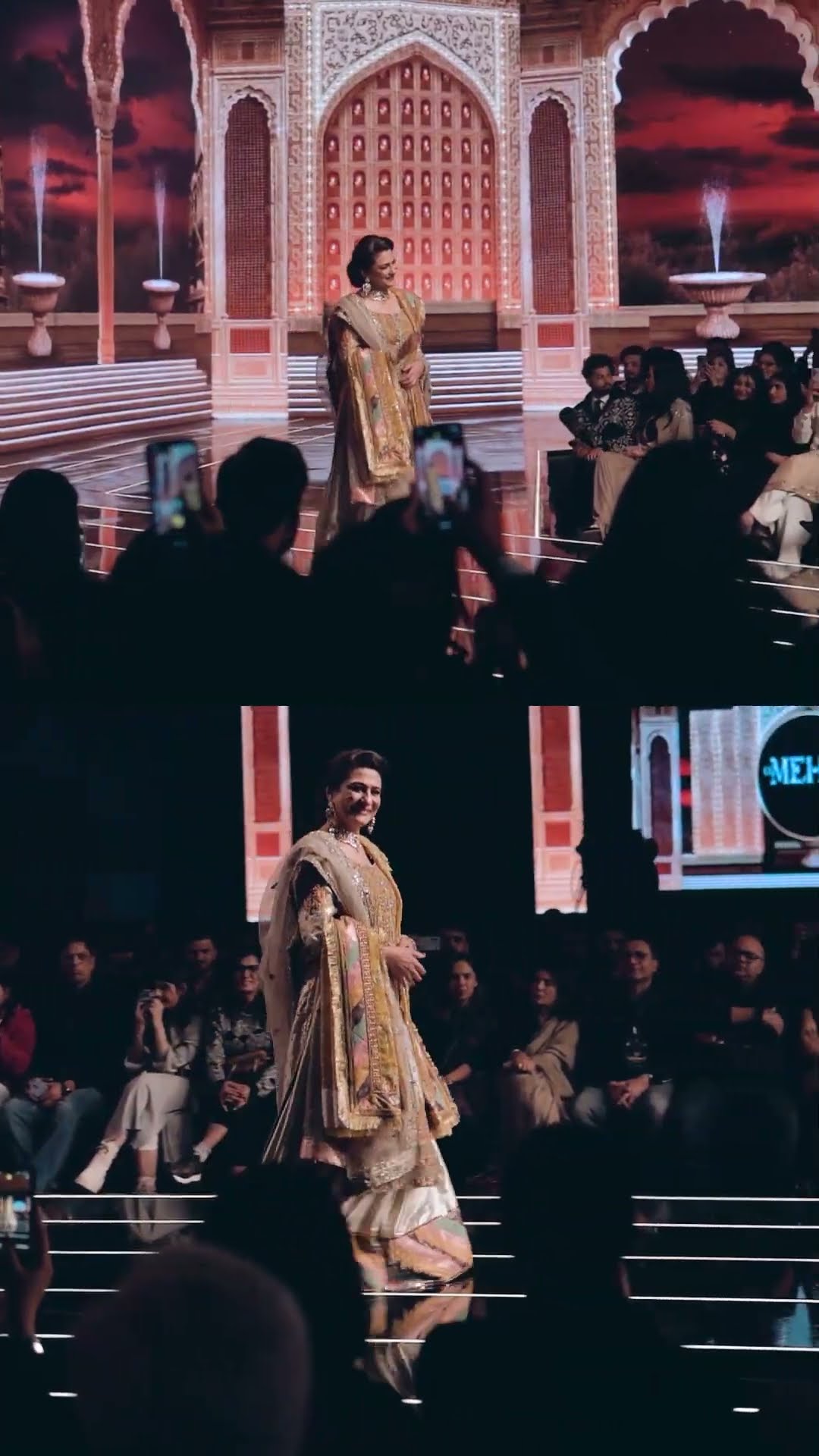 Saba Hameed \u0026 Roma Michael walks the ramp for Mehdi’s at the 22nd NEO HUM Bridal Couture Week