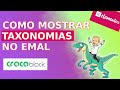 Como mostrar taxonomias no email