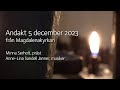 Digital andakt 5 december 2023