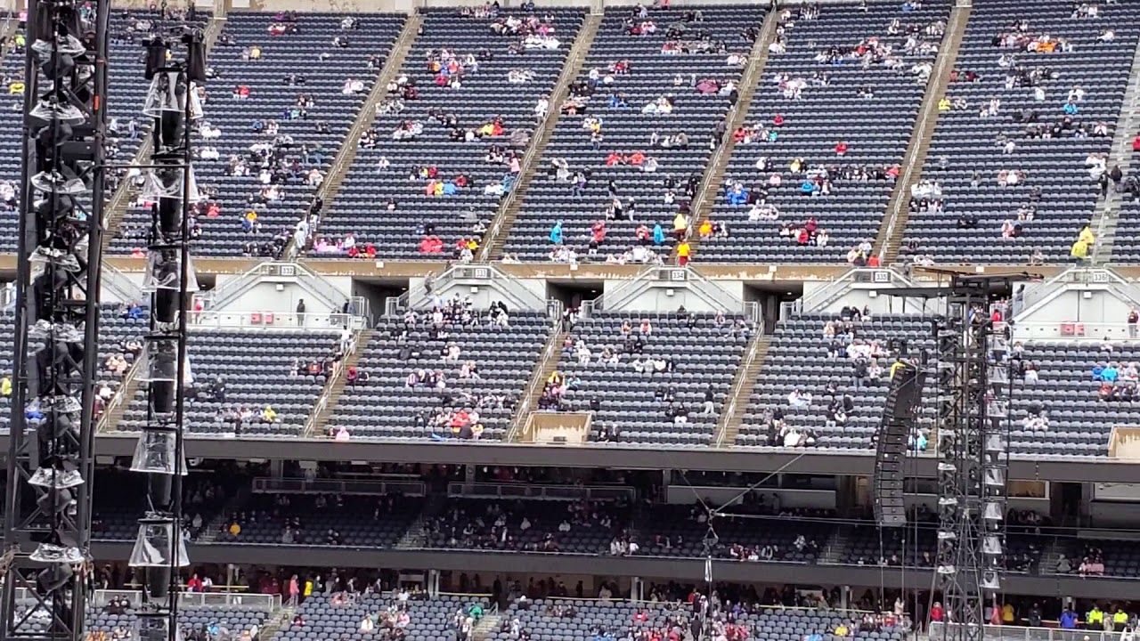 BTS CHICAGO STAGE SOLDIER FIELD YouTube