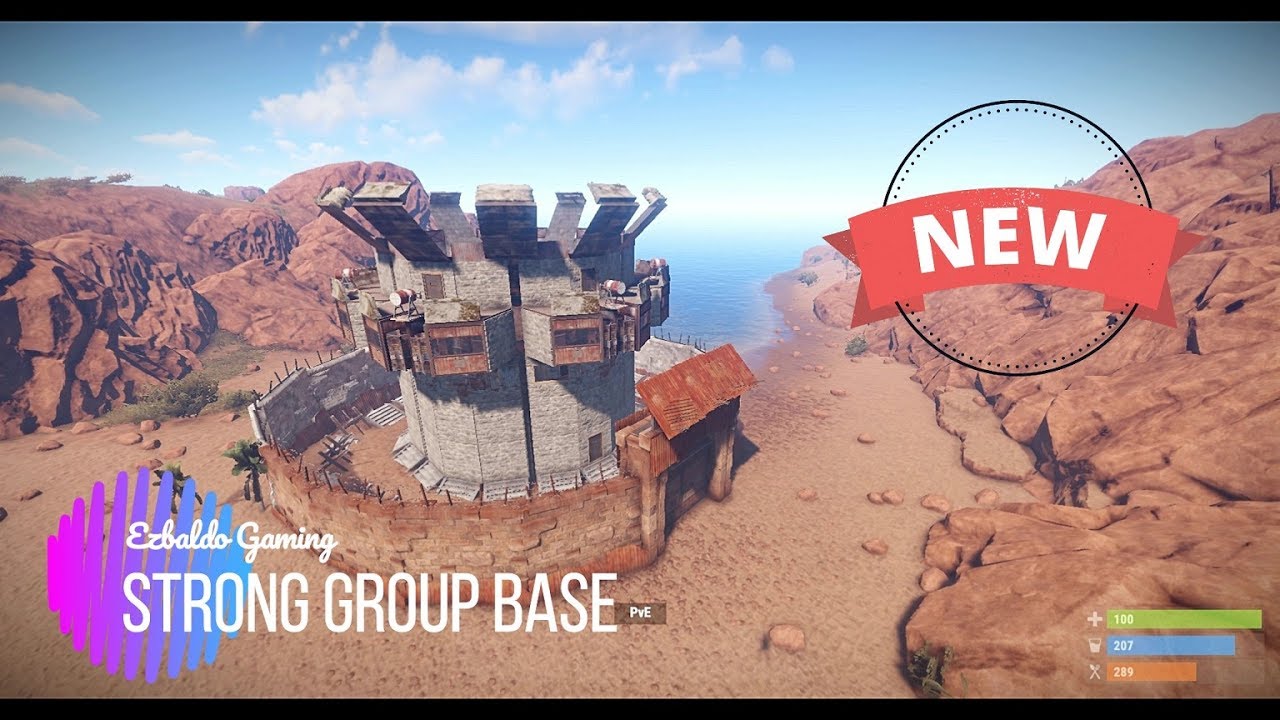 Rust - Ultimate Group Base Design | Rust Base Building
