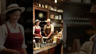 The Store Opens at Dawn | Peaceful Life on the American Frontier 🌅