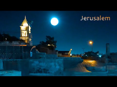 JERUSALEM AT NIGHT. A Fascinating Walk Through the OLD CITY