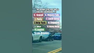 Thumbnail of What destination are you going to???… #song #music #cover #places #world