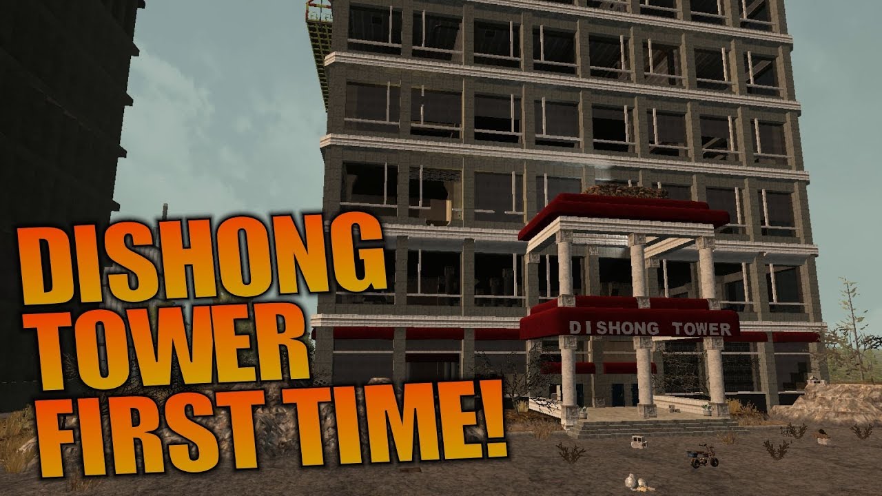 DISHONG TOWER FIRST TIME! 7 Days to Die Let's Play Gameplay Alpha