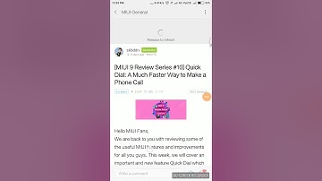 Quick dial : A Much faster Way to Make a Phone call in Redmi note 4 MIUI 9