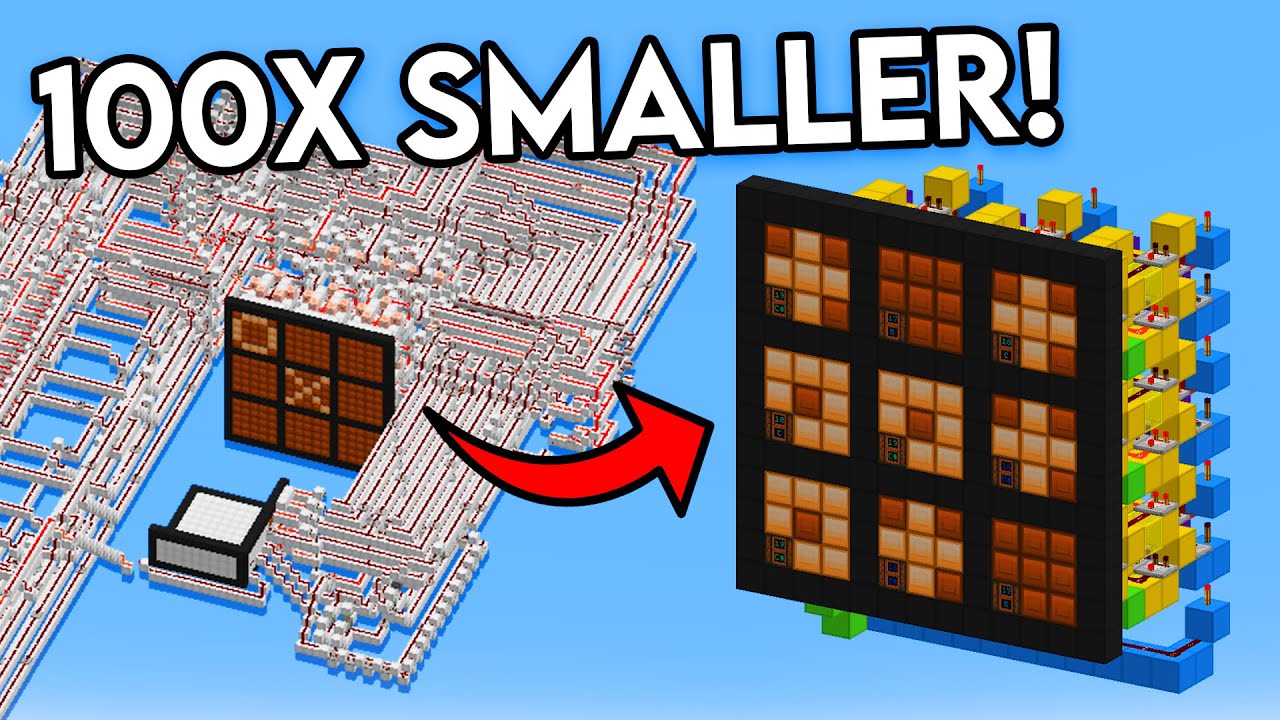 Я ОБНОВИЛ свои старые постройки из редстоуна!